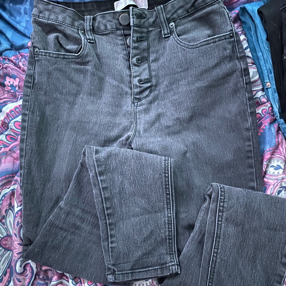 Two jeans (black&blue)